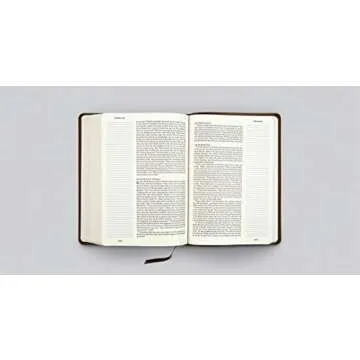 ESV Single Column Journaling Bible, Large Print (Bonded Leather, Mocha)