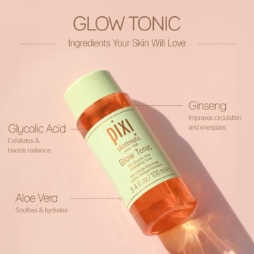 Pixi Glow Tonic Exfoliating Toner for Radiant Skin