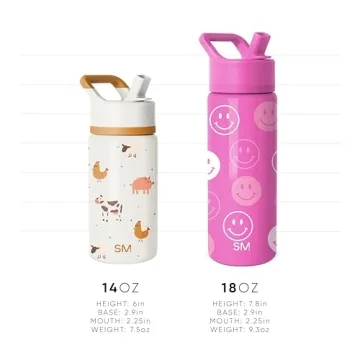 Durable Simple Modern Kids Summit Water Bottle 14oz