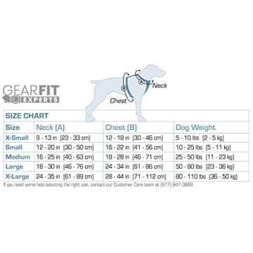 Kurgo Journey Air Dog Harness, Vest Harnesses for Dogs, Pet Hiking Harness for Running & Walking, Reflective, Padded, Includes Control Handle, No Pull Front Clip (Red, Large)