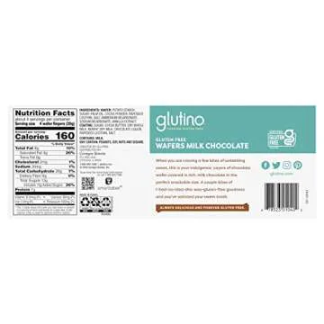 Glutino Gluten Free Wafers, Luxuriously Delicious, Chocolate Flavor, 4.6 oz