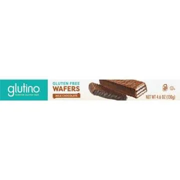 Glutino Gluten Free Wafers, Luxuriously Delicious, Chocolate Flavor, 4.6 oz