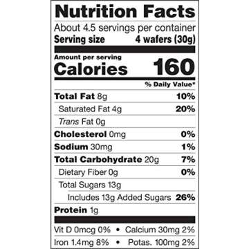 Glutino Gluten Free Wafers, Luxuriously Delicious, Chocolate Flavor, 4.6 oz