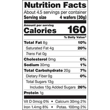 Glutino Gluten Free Wafers, Luxuriously Delicious, Chocolate Flavor, 4.6 oz