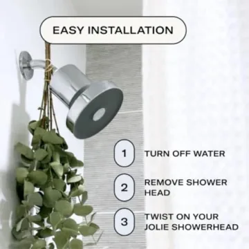 Jolie Filtered Showerhead for Healthier Hair & Skin