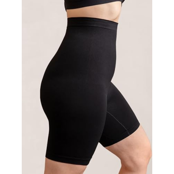 SHAPERMINT High Waisted Body Shaper Shorts for Women