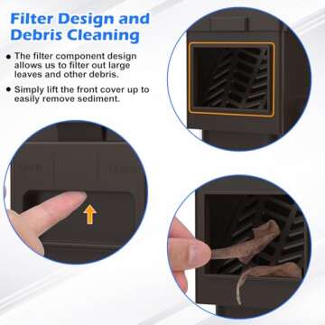 WADEO Downspout Diverter for Efficient Rainwater Collection
