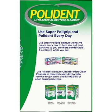Polident 3 Minute Denture Cleanser - Pack of 2