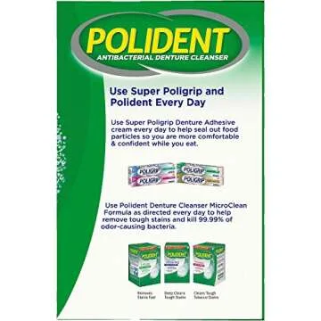 Polident 3 Minute Denture Cleanser - Pack of 2
