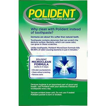 Polident 3 Minute Denture Cleanser - Pack of 2