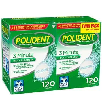 Polident 3 Minute Denture Cleanser - Pack of 2