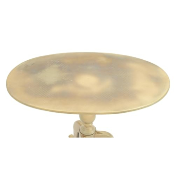 Elegant Gold Aluminum Accent Table Perfect for Any Room