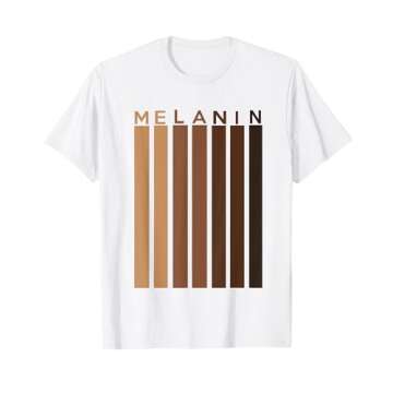 Oheneba: Melanin Shades Black Pride Afro Queen King T-Shirt