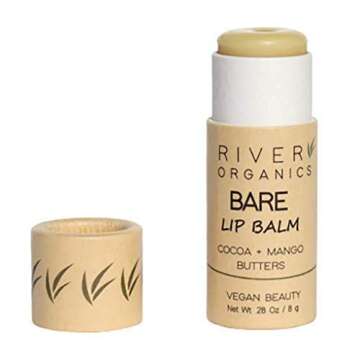 Natural Tinted Lip Balm | Vegan, Cruelty-Free, Hydrating Lip Care, by River Organics in "Bare", "Nud...