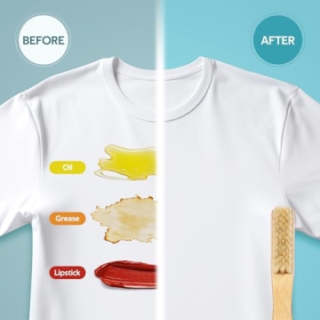 BFWood Laundry Stain Brush for Delicate Fabric Cleaning