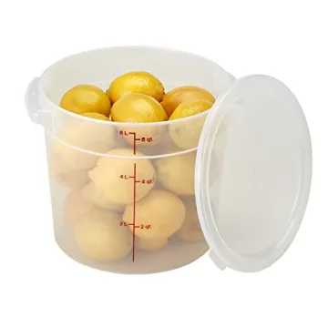 Cambro 6 Qt Round Food Storage Container for Versatile Use
