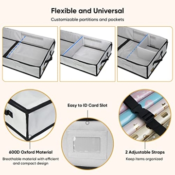 BALEINE Wrapping Paper Storage Organizer for All Occasions