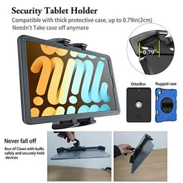 Peastrex 3-in-1 Tablet and iPad Tripod with Remote