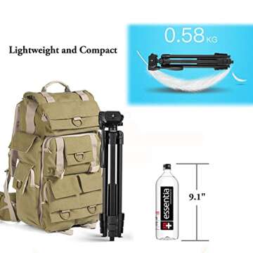 Peastrex 3-in-1 Tablet and iPad Tripod with Remote