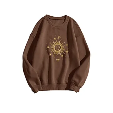 SweatyRocks Women's Casual Long Sleeve Sweatshirt - Comfort Meets Style!