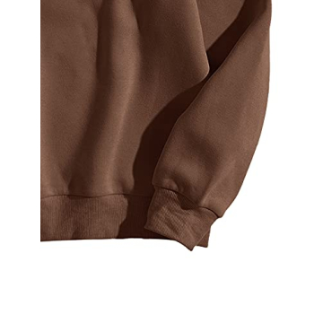 SweatyRocks Cozy Women's Sweatshirt for Casual Days