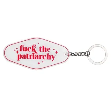 Fuck The Patriarchy Feminist Keychain - Empowerment & Style