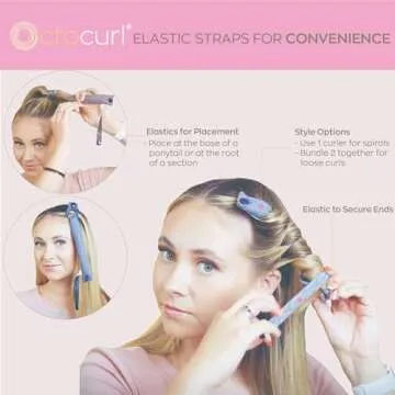 Octocurl Flexi Rods - Heatless Overnight Curls Simplified
