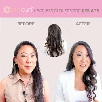 Octocurl Flexi Rods - Heatless Overnight Curls Simplified