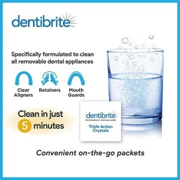 Gentle and Effective Dentibrite Cleaner for Dental Appliances