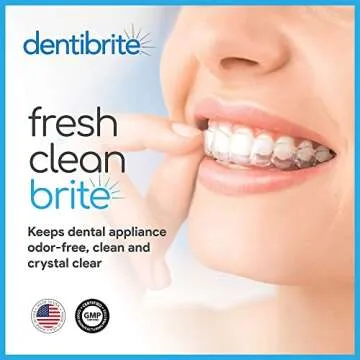 Gentle and Effective Dentibrite Cleaner for Dental Appliances