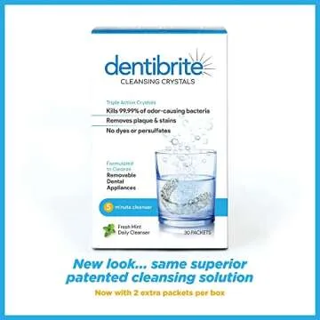 Gentle and Effective Dentibrite Cleaner for Dental Appliances