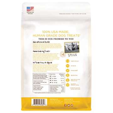 Full Moon Natural Cut Chicken Jerky Healthy All Natural Dog Treats Human Grade Grain Free 12 oz