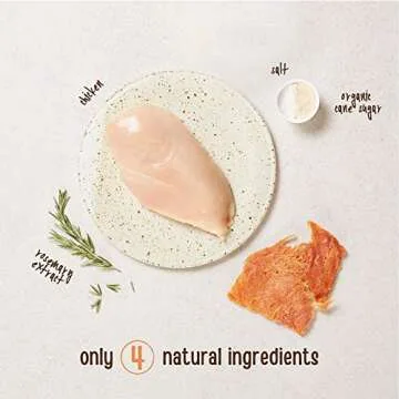 Full Moon Natural Cut Chicken Jerky Healthy All Natural Dog Treats Human Grade Grain Free 12 oz