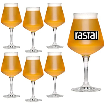Rastal Teku Craft Beer Glasses Set of 6 - 14.2oz