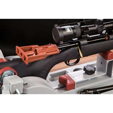 Tipton Rapid Deluxe Bore Guide Kit with 4 Muzzle Guides for Firearm Cleaning and Cleaning Rod Alignment