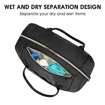 WANDF Personal Item Duffel - Travel Bag for Spirit Airlines