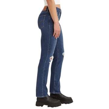 Levi's Women's 724 High Rise Straight Jeans
