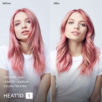 T3 Curl ID 1.25 Inch Smart Curling Iron - Rapid HeatIQ® + HeatID Technology - 9 Precise Heat Settings – CeraGloss™ Ceramic Barrel - Ion Generator - Shiny Smooth Curls that Last