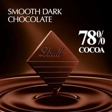 Lindt EXCELLENCE 78% Cocoa Dark Chocolate Bar, Dark Chocolate Candy, 3.5 oz. (12 Pack)