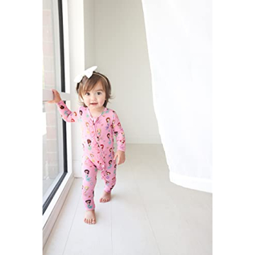 Posh Peanut Baby Pajamas - Soft Bamboo Ruffled Sleepers
