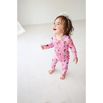 Posh Peanut Baby Pajamas - Soft Bamboo Ruffled Sleepers