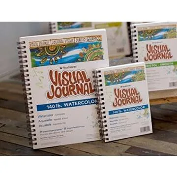 Strathmore Visual Journal Watercolor 9"X12" - 22 Sheets