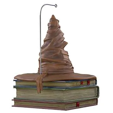 Hallmark Keepsake Christmas Ornament, Harry Potter Sorting Hat, Halloween Ornament with Sound and Mo...