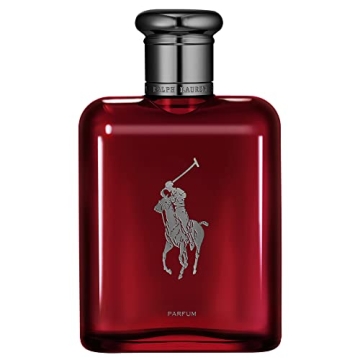 Ralph Lauren Fragrances Polo Red - Parfum - Men's Cologne - Ambery & Woody - With Absinthe, Cedarwoo...
