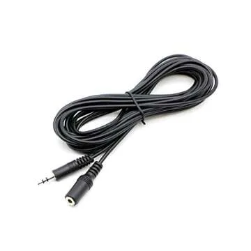 PASOW 15ft 3.5mm Stereo Audio Extension Cable