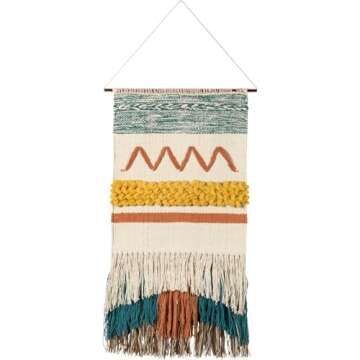 Vibrant Wall Hanging - Free Spirit for Bohemian Decor Art