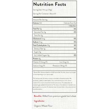 Arrowhead Mills Organic All-Purpose Flour, 5 Pound Bag