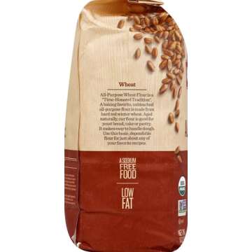 Arrowhead Mills Organic All-Purpose Flour, 5 Pound Bag