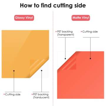 HTVRONT Permanent Vinyl for Cricut Machine-100 Pack 12 "x12 Adhesive Vinyl Sheets Set, 90 Sheets Permanent Vinyl Bundle & 10 Transfer Tape for Vinyl Permanent
