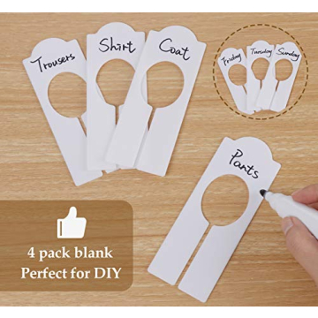 Lemonfilter 12 Pack Baby Wardrobe Dividers for Nursery Organization